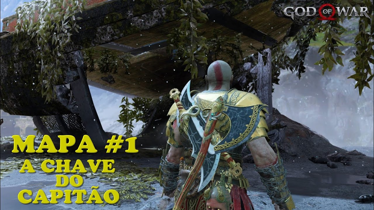 Localização de TODOS os mapas de tesouro - God of war 