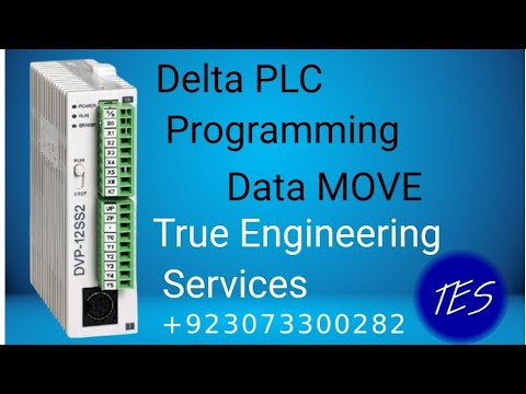 Delta PLC Programming Data Move - YouTube