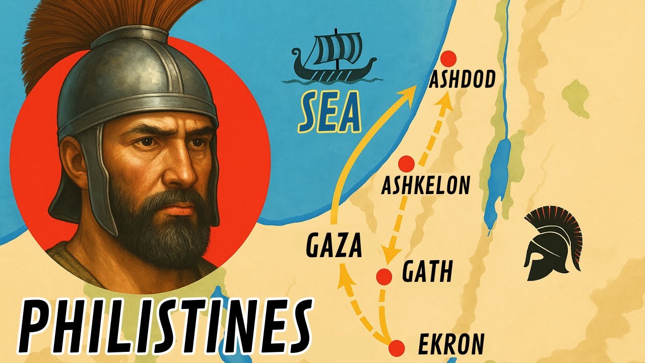 The Rise of the Philistines — Mapped History