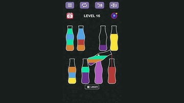 Water Sort Guru Level 16 Answer