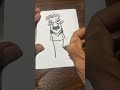 🎨 I Drew 218 Cartoon Faces in Seconds! You Won’t Believe 😱 #shorts