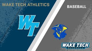 Wake Tech Baseball vs. Patrick & Henry (Game 1)