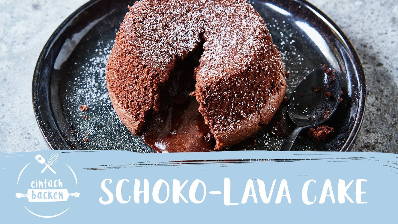 Chocolate Lava-Cake | Schokoladensoufflé | Lava-Kuchen | Fondant au ...