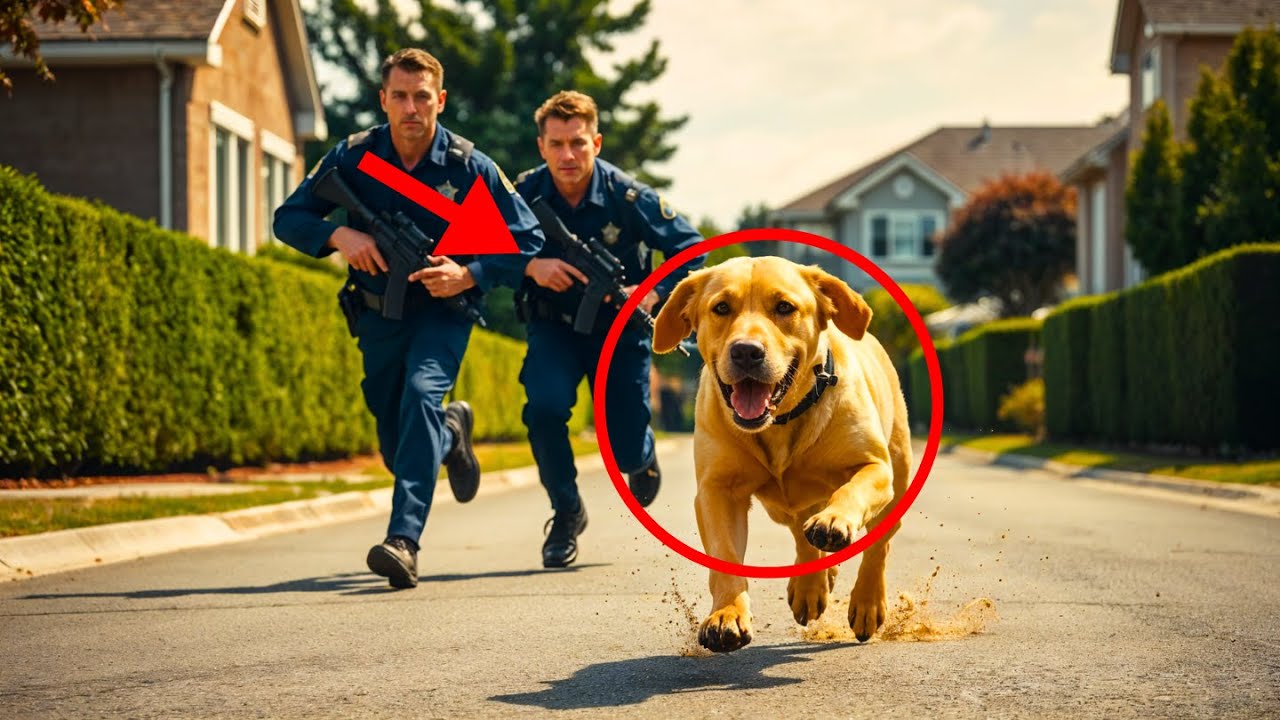 SUKA BŁAGA O POMOC I PROWADZI POLICJĘ DO ZASKAKUJĄCEGO ODKRYCIA!