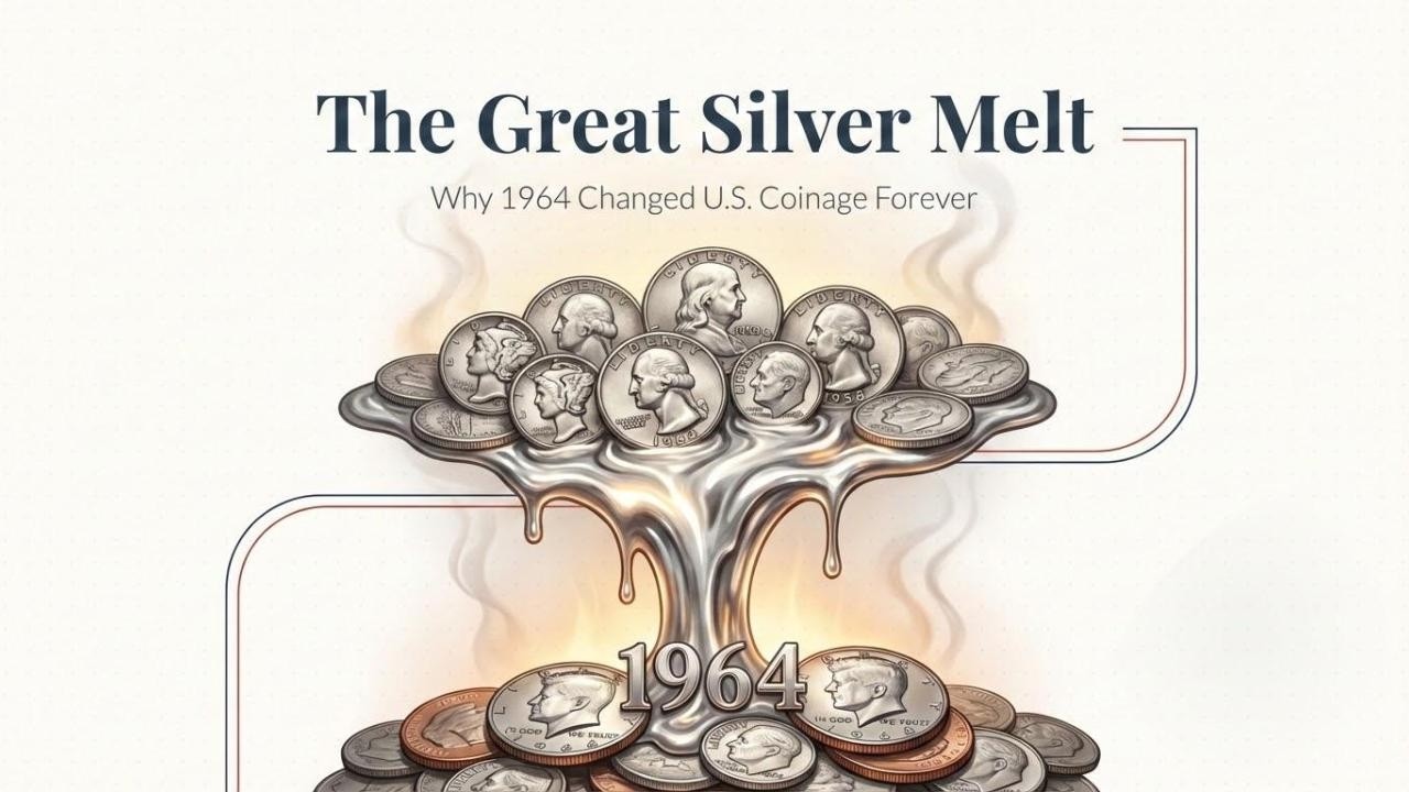 The Great Silver Melt: Why Your Coins Aren't Real Silver Anymore