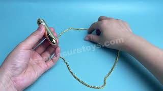 How to use Luxury Necklace vibrator for women?