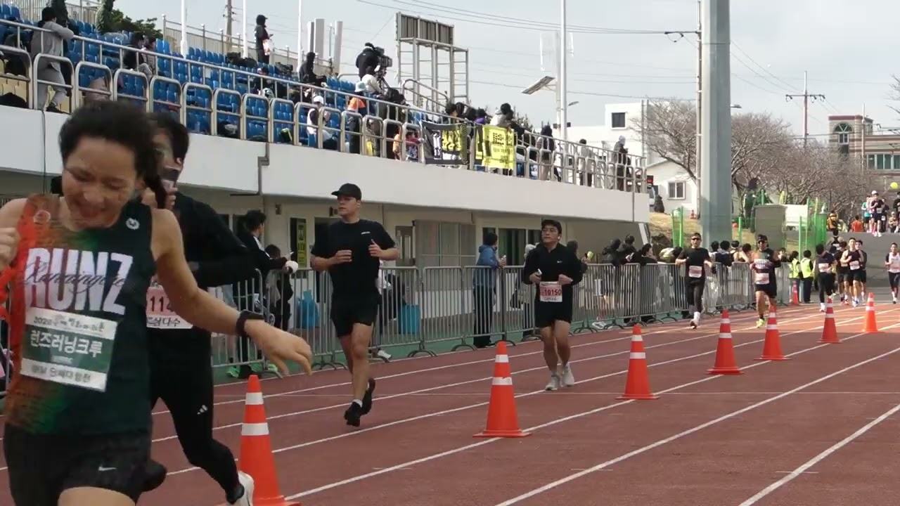 #2026제주MBC국제평화마라톤  도착영상