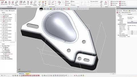Faro Arm Scanner -Tear Drop Sheet Metal 3d Modeling in Geomagic Design X