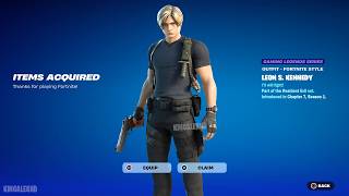 Leon S. Kenny RELEASE DATE ITEM SHOP in Fortnite Chapter 7 Season 2! (Resident Evil Bundle)