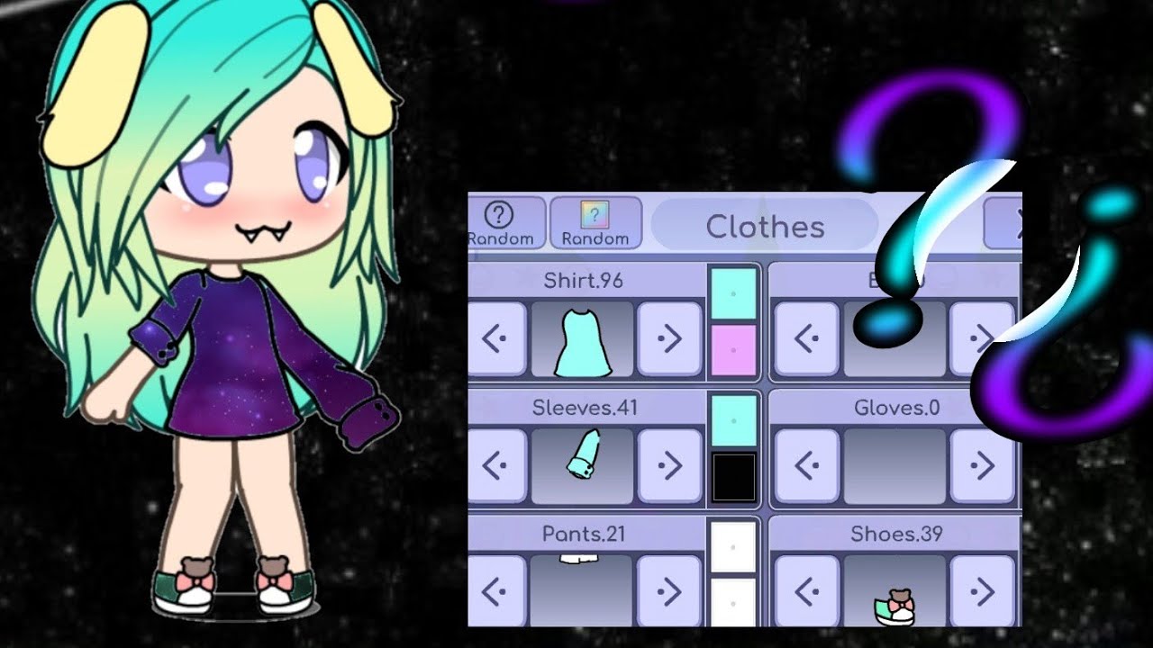 Como aser una camiseta de estrellas en ibispaint x gacha life YouTube