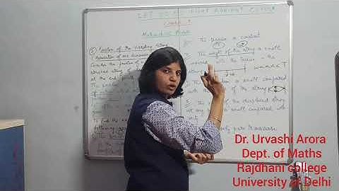 One dimensional Wave Equation (Problem of Vibrating String)/By Dr Urvashi Arora