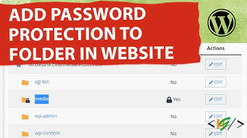 How to Add Password Protection to Folder in Website using cPanel