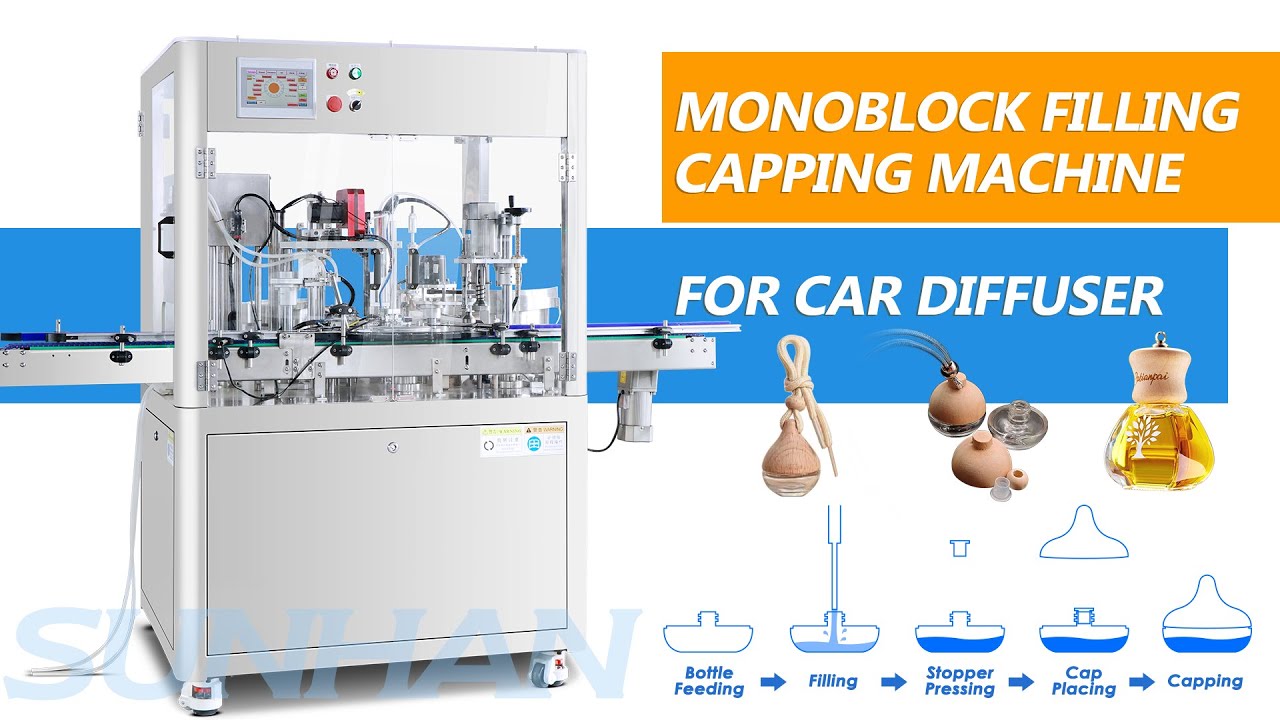 How To Use Automatic Monoblock Cam System Filling Capping Machine For ...