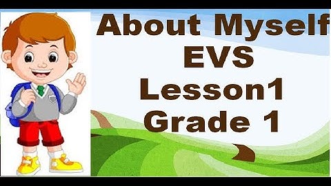 About myself class 1 Evs| how to introduce myself sentences in English | about myself in EVS