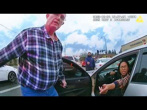 Woman Goes Nuts After Failed Hit-And-Run