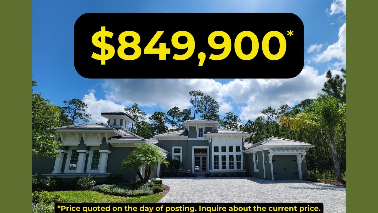 Откройте для себя потрясающий модельный дом Egret II в комплексе Plantation Bay в Ормонд-Бич, Фло...