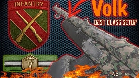 Best Volkssturmgewehr (Volk) Class Setup (TOP 3 Best Assault Rifle) | Call of Duty WW2