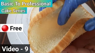 GMS sponge recipe || Free Basic to Professional Cake Series || chinmayi cakes & classes || Premium