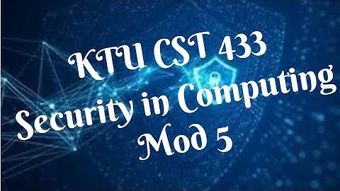 Key Management-Distribution of Public Keys-KTU CST 433 Security in Computing S7 CS- Mod 5 Part 2