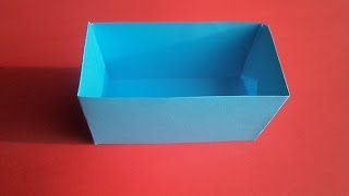 оригами коробочка, как сделать оригами коробочка  // origami paper  box