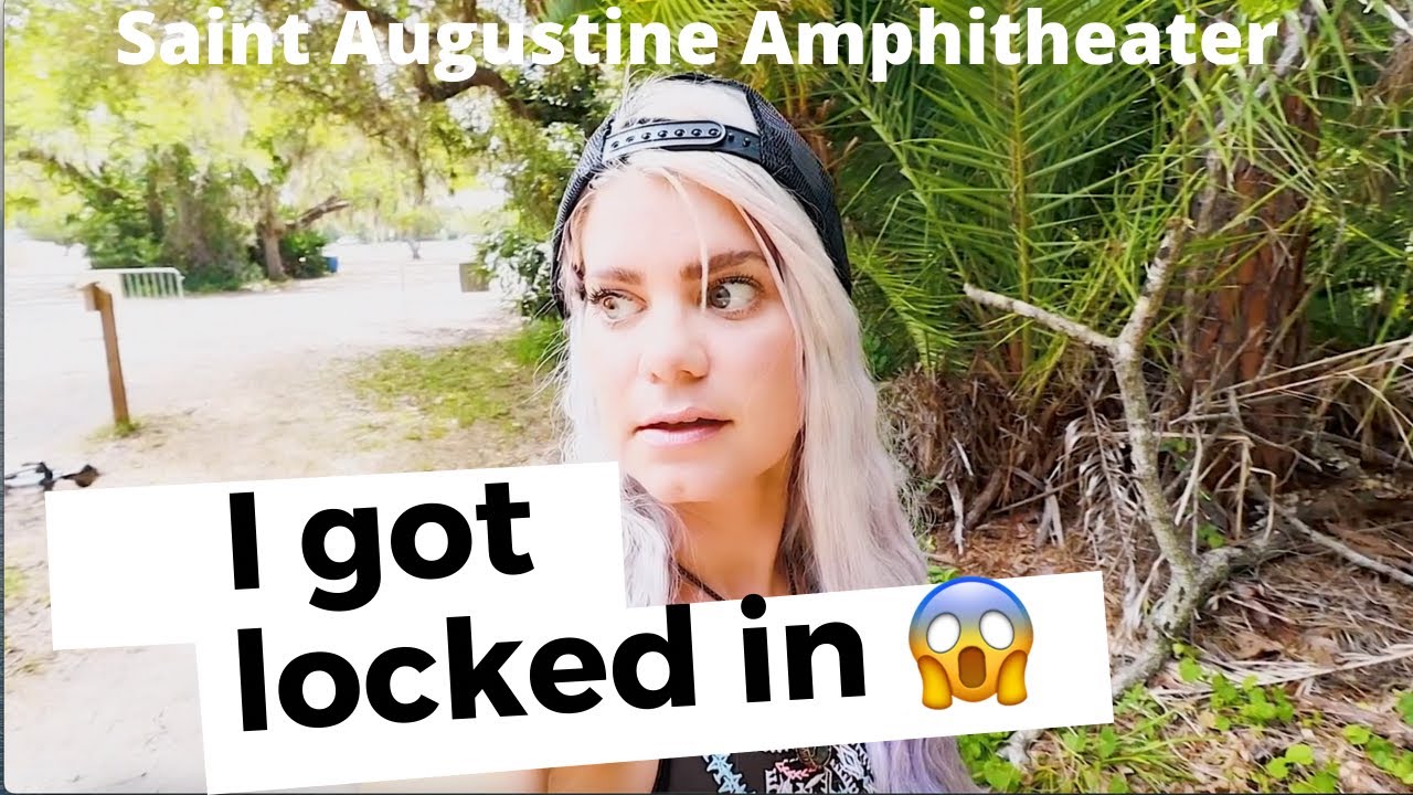 Scoping out the Saint Augustine Fl Amphitheater | Sammy Hagar Concert