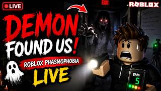LIVE | Demon Ghost Is Hunting Us! 😱 Roblox Phasmophobia (Blair) #shorts #roblox #phasmophobia