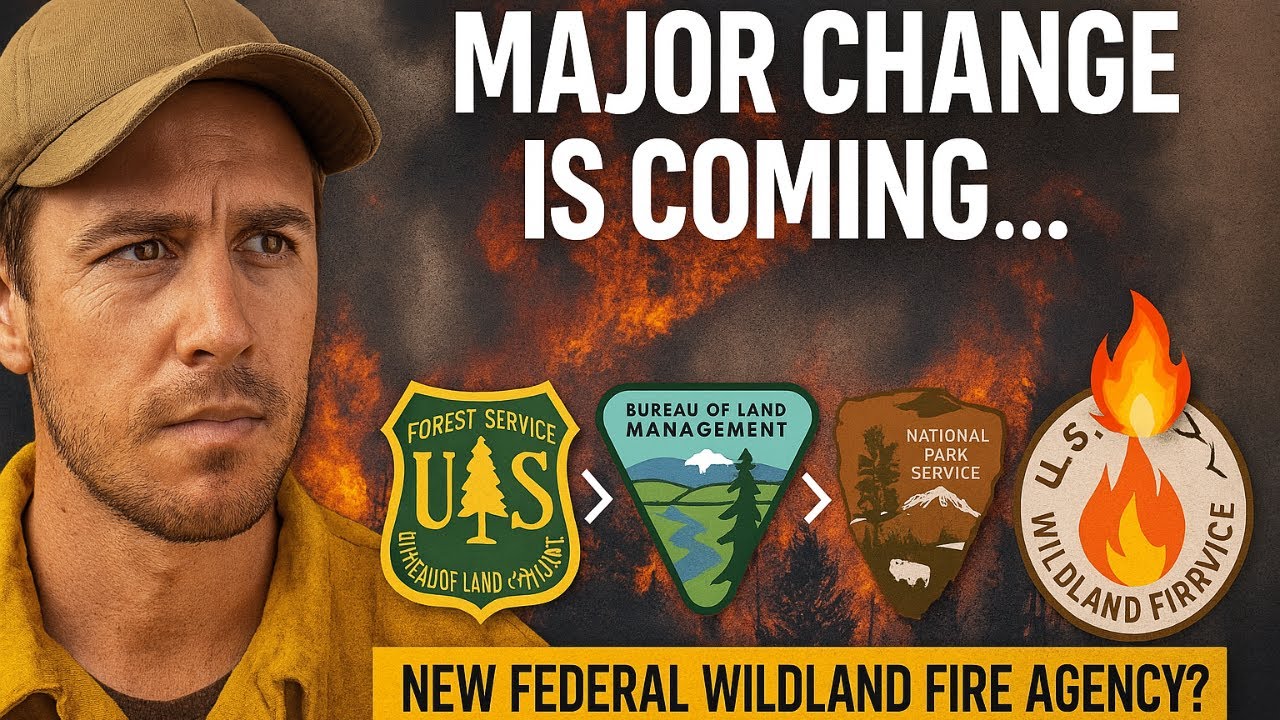 НОВАЯ служба лесных пожаров США — что это значит для лесных пожарных