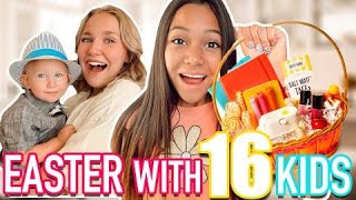 EASTER MoRNiNG ROUTINE with Large FAMILY of 18! Egg Hunt 2021!