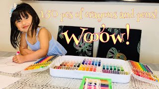 Unboxing Crayola Ultra Smart Case 🖍🖊