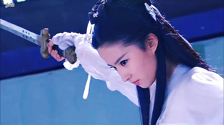 Yifei Liu | Fascinating Fight Scenes in Condor Heroes | 刘亦菲《神雕侠侣》小龙女打戏混剪 - DayDayNews