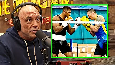 Joe Rogan REACTS! Anthony Joshua SPARS Usyk Ahead of Jake Paul Fight — Boxing World SHOCKED!