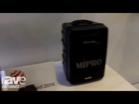 Integrate 2016: Mipro Features Portable Bluetooth PA Systems on the Hills AV Stand