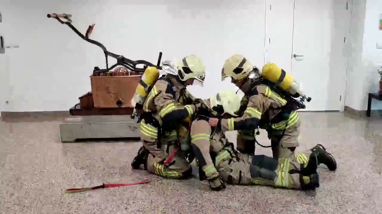 Rescate y arrastre, técnicas cinta multinacion Rhino