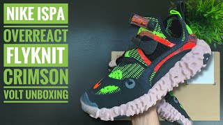 ispa overreact flyknit crimson volt