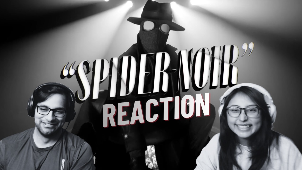 Nick Cage is the PERFECT Spiderman! Spider-Noir Trailer Reaction (B&W vs Color)
