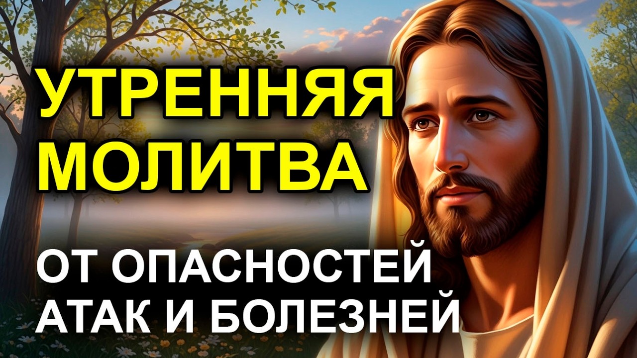 УТРЕННЯЯ МОЛИТВА ЩИТ ОТ ВНЕЗАПНОЙ БЕДЫ  Никакое зло не коснется вас сегодня!