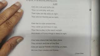 6th Class SA-2 EXAM | ENGLISH| QUESTION PAPER|