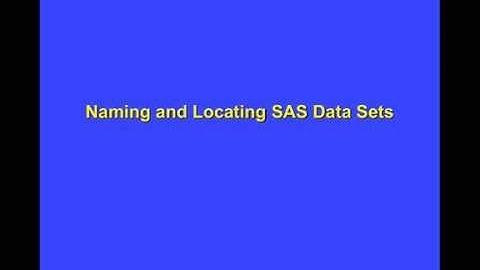 Lesson 3, Data libraries part 1