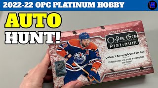 Upper Deck O-Pee-Chee 2022-23 Platinum Hobby Box Break