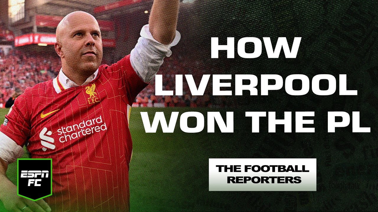 How Liverpool won the Premier League title 🏆 | The Football Reporters ...
