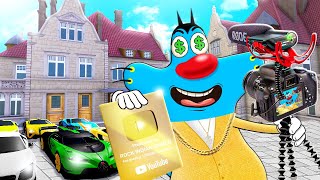 Roblox Oggy Become The Biggest Youtuber With Jack In YouTube Story | Rock Indian Gamer |