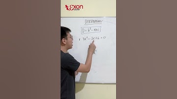 HAFAL CEPAT DISKRIMINAN #short #matematika