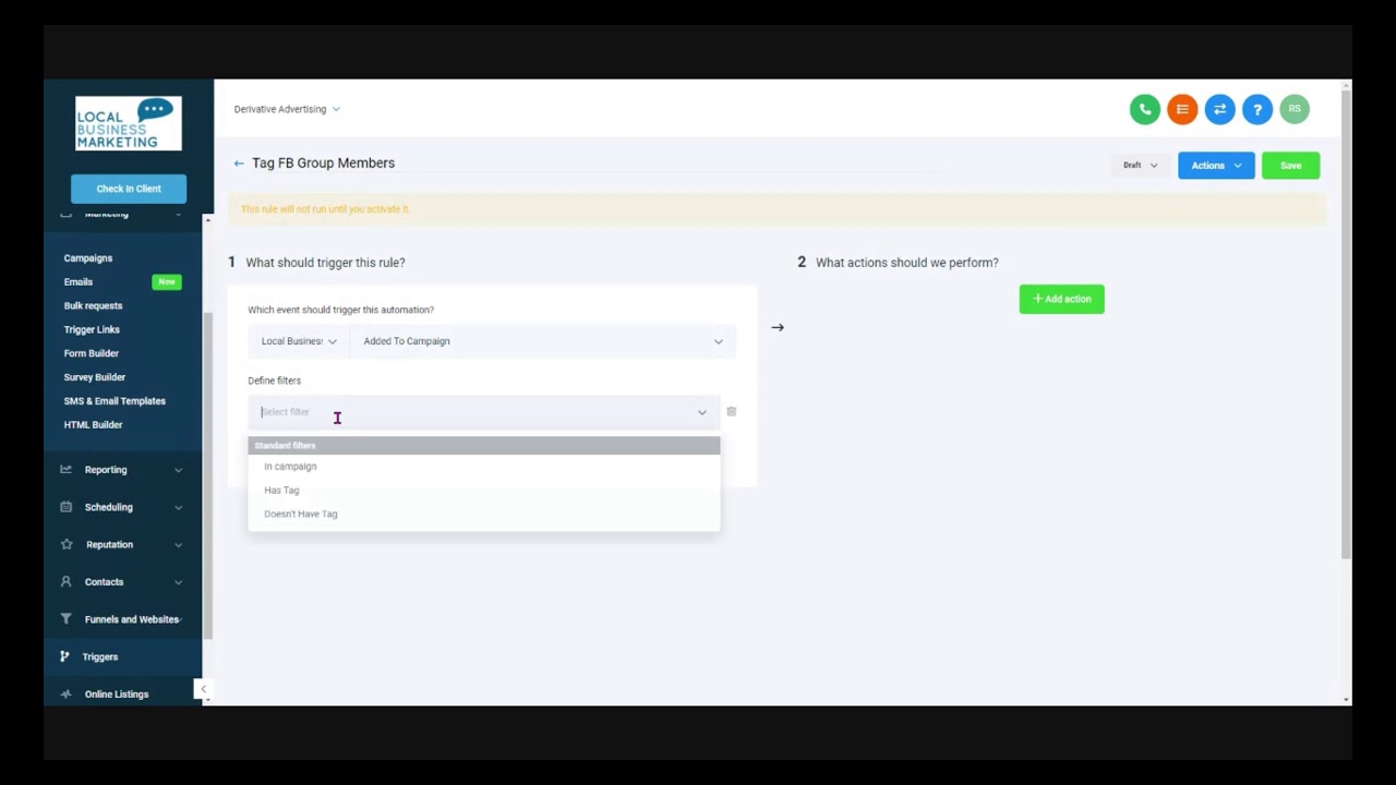 Groups Pro | Adding Tag to Contacts in HighLevel