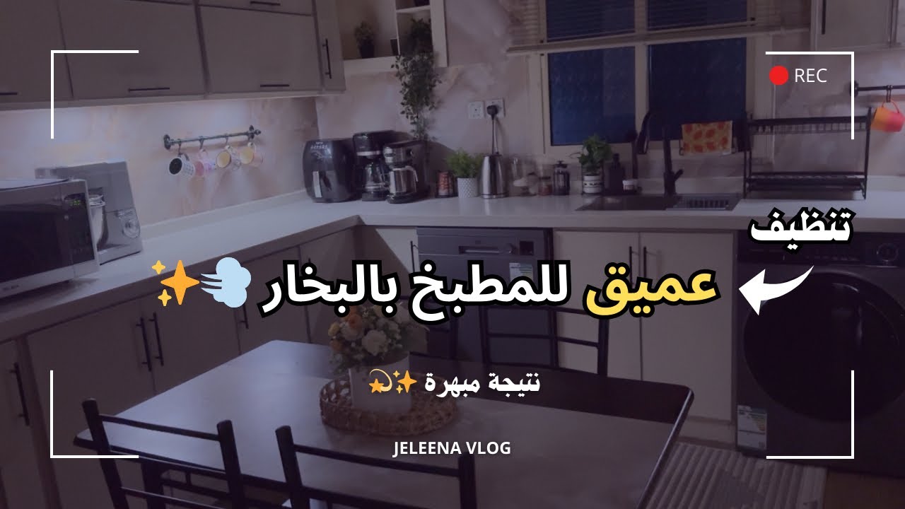 ✨ تنظيف عميق للمطبخ باستخدام جهاز البخار!
