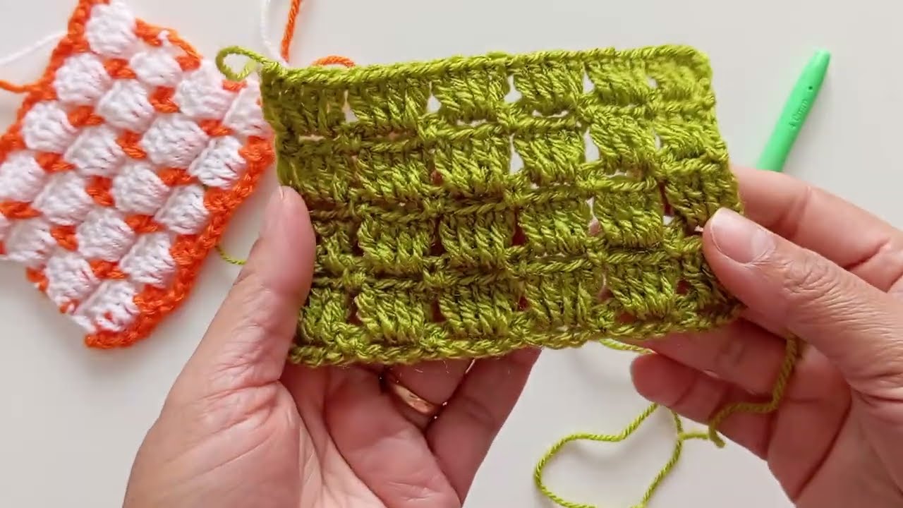 Amostra de Pontos de Crochet - Por Francisca Madureira.