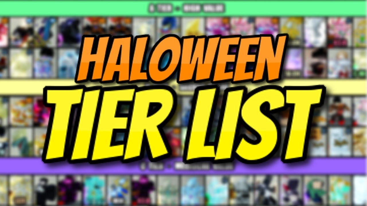 YBA Skins (Halloween Update Skins Included) Tier List (Community