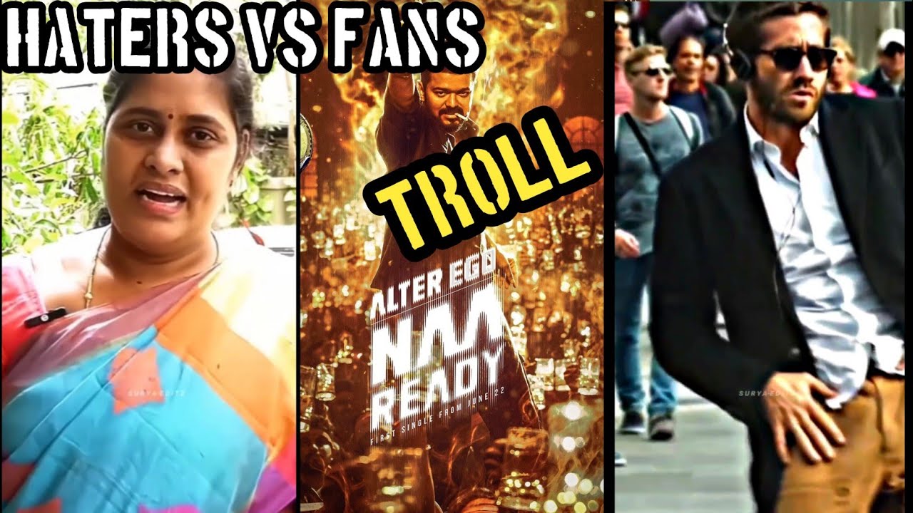 Haters vs Fans | Leo-First Single | Troll Video In Tamil | VISHWA TROLL