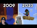 История глитчей Minecraft (все версии 2009 - 2023) ► (Стоун! майнкрафт) | Реакция