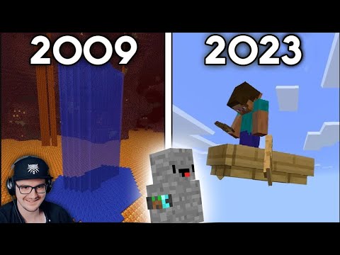 Видео: История глитчей Minecraft (все версии 2009 - 2023) ► (Стоун! майнкрафт) | Реакция