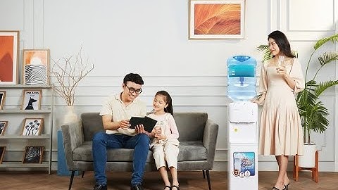 Cây Nước Nóng Lạnh WD531C: Làm Lạnh Sâu, Khóa Nóng An Toàn, Khoang Chứa Tiện Lợi, Giá Cực Rẻ